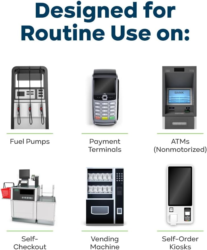 Waffletechnology KICTeam - ® Cleaning Cards for Card Reader Payment Machines (10 Cards) - Presaturated with MiracleMagic® - Image 5
